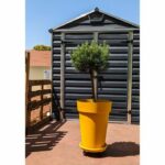 Comprar Jardinera riviera soleilla - plástico - alto 53 cm - amarillo