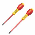 Comprar Juego de 2 destornilladores - stanley fatmax - fmht0-62649 - bloques de terminales aislados 1000v - pz1x100 + pz2x125