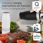 3 cm - blanco y negro