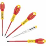 Comprar Juego de 5 destornilladores - stanley fatmax - xtht0-62692 - slim insulated 1000v - electricista + phillips + tester