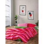 Comprar Juego de cama - 1 funda nórdica 220x240 cm + 2 fundas de almohada 60x60 cm - 100% algodón - rosa