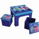 Comprar Juego de mesa fun house pajamasques + 2 taburetes plegables para niños