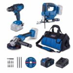 Comprar Kit de 3 herramientas scheppach + batería de 4 ah + cargador + accesorios + bolsa - c-jad set l