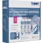 Comprar Kit de mantenimiento para descalcificador de agua - bwt - kit universal - 3 cartuchos + 1 paquete de pastillas de limpieza - 24 meses / 2 años de mantenimiento