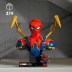 Comprar Lego marvel 76326 busto de iron spider-man: set de construcción para coleccionistas adultos