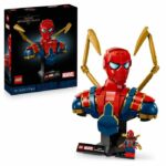 Comprar Lego marvel 76326 busto de iron spider-man: set de construcción para coleccionistas adultos