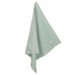 con certificación gots - estampado de lunares - verde