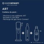 Comprar Máquina de refrescos - sodastream art - negra - botella y cilindro de carbonatación incluidos