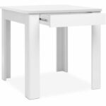 Comprar Mesa oslo - rectangular - 4 personas - 80 x 77 x 80 cm - blanca