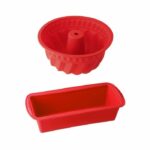 Comprar Molde de silicona para kougelhopf y pasteles - dr oetker - flexxibel love - rojo