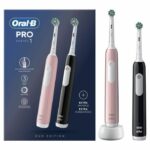 Comprar Oral-b pro series 1 pack de dos cepillos de dientes eléctricos rosa y negro