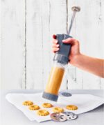 Comprar Prensa para galletas - birkmann - easy baking - plástico - incluye 10 discos estampados - 8 x 28 x 6 cm