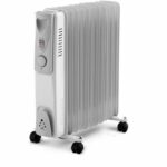 Comprar Radiador eléctrico de aceite - 2500w - warm tech - 240v - hasta 40m3 - gris