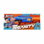 Comprar Rapid fire blaster - zuru - xshot insanity berzerko - blaster de cañón giratorio con 8 dardos y disparo rápido hasta 27 metros