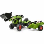 Comprar Retroexcavadora arion 410 de claas con remolque