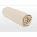 Comprar Sábana bajera ajustable - home linge passion - hp72114 - microfibra de 82 g - 160 x 200 cm - bolsillo de 30 cm de profundidad - beige marfil