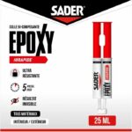 Comprar Sader jeringa de pegamento epoxi rápido de dos componentes - 30 ml