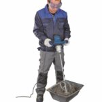 Comprar Scheppach mezclador de mortero y pintura 1200 w con segunda turbina 230 v 50 hz pm1200