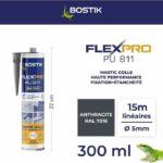 Comprar Sellador/adhesivo - bostik - flexpro pu811 - todos los materiales - interior/exterior - antracita ral7016 - 300 ml