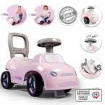Comprar Smoby - portabebés 2 en 1 - auto pink - caja debajo del sillín + bocina - a partir de 10 meses - hecho en francia