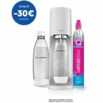 Comprar Sodastream terrabilv - máquina terra blanca pack 2 botellas lv + 1 cilindro de intercambio cqc