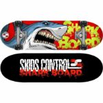 Comprar Stamp monopatín 28 x 8 shark skids control