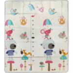 Comprar Tapete de juego reversible maxi - tineo - 150 x 180 cm - diseño de animales / pista de coches