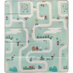 Comprar Tapete de juego reversible maxi - tineo - 150 x 180 cm - diseño de animales / pista de coches