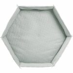 Comprar Tapete para corralito de bebé - roba - para corralito hexagonal - acolchado - verde mate