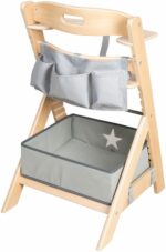 Comprar Trona convertible - roba - liv up - desde los 6 meses hasta los 70 kg - incluye organizador - madera natural