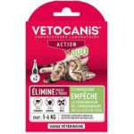 Comprar Vetocanis pipetas duo antipulgas y anti-garrapatas - 2 pipetas para 5 semanas de protección - para gatos