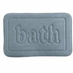 Comprar Alfombra de baño de espuma viscoelástica - today - utility - 40 x 60 cm - azul