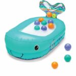 Comprar Bañera inflable de ballenas infantino - bolas de juego integradas y térmico - 76 x 45 cm