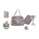 Comprar Beaba bolso cambiador geneve ii play print gris / coral - 23l