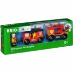 Comprar Brio world - 33811 - luz y sonido de camión de bomberos - juguete de madera