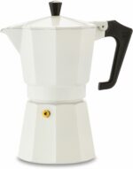 Comprar Cafetera italiana - pezzetti - italexpress - aluminio - 6 tazas - blanca