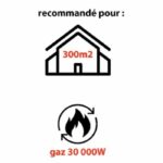 Comprar Calentador de gas mecafer con turbina incorporada 30000 w mh30000g