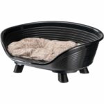 Comprar Cesta - ferplast - trono 4 - con cojín relax - negro