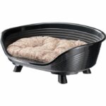 Comprar Cesta - ferplast - trono 6 - con cojín relax - negro