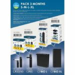 Comprar Ciano pack 3 meses cartuchos de filtración talla s