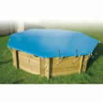 Comprar Cobertor de invierno para piscina de madera - ubbink - rectangular 250x450 - 550g/m² - norma nfp 90-308 - seguridad infantil