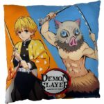 Comprar Cojín de doble cara - cuadrado - demon slayer - tanjiro y sus amigos - microfibra - 40 x 40 cm