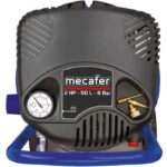 Comprar Compresor vertical - mecafer - 425790 - 50 l - coaxial azul - sin aceite