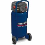 Comprar Compresor vertical - mecafer - 425790 - 50 l - coaxial azul - sin aceite