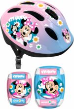 Comprar Conjunto de casco y coderas/rodilleras de minnie mouse - mn432507 - 50/56 cm