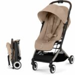 Comprar Cybex - cochecito ultracompacto y cómodo - orfeo - 4 ruedas - beige almendra