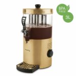 Comprar Dispensador de chocolate caliente - h.koenig - shk804 - 1200 w - 3 l - dorado