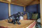 Comprar Figura de dragón oscuro - dragón de juguete ultrarrealista y duradero con alas móviles - regalo para niños y niñas de 7 años en adelante