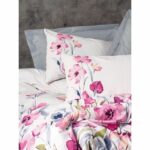 Comprar Juego de cama - 1 funda nórdica 220x240 cm + 2 fundas de almohada 60x60 cm - 100% algodón - gris