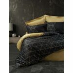 Comprar Juego de cama - 1 funda nórdica 220x240 cm + 2 fundas de almohada 60x60 cm - 100% algodón - negro